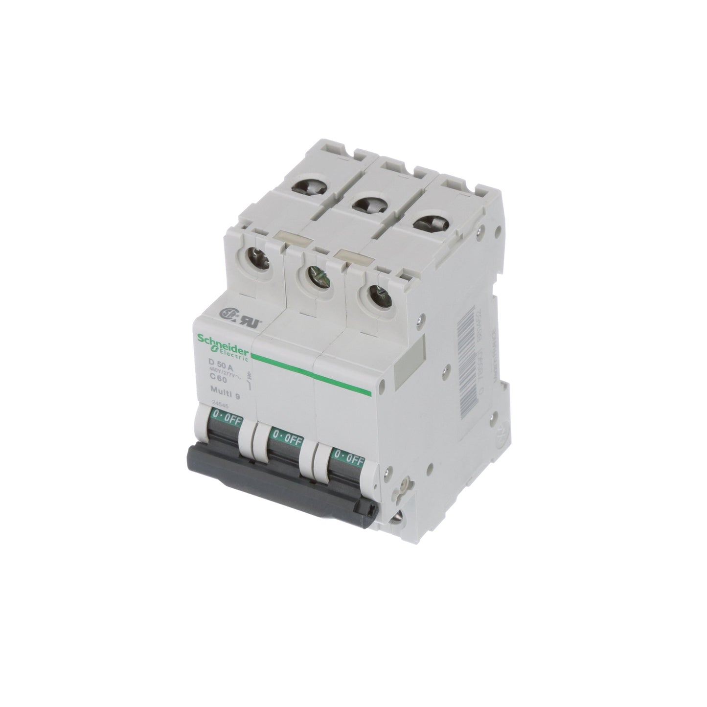 Schneider Electric MG24545 Circuit Breaker | 240V 50A 3P 10kA@240V Bolt-On
