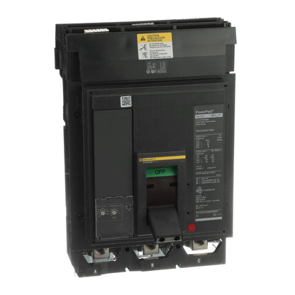 Square D MGA36800E10 Circuit Breaker | 600V 800A 3P 35kAIC@480V I-Line Style Plug-In Powerpact