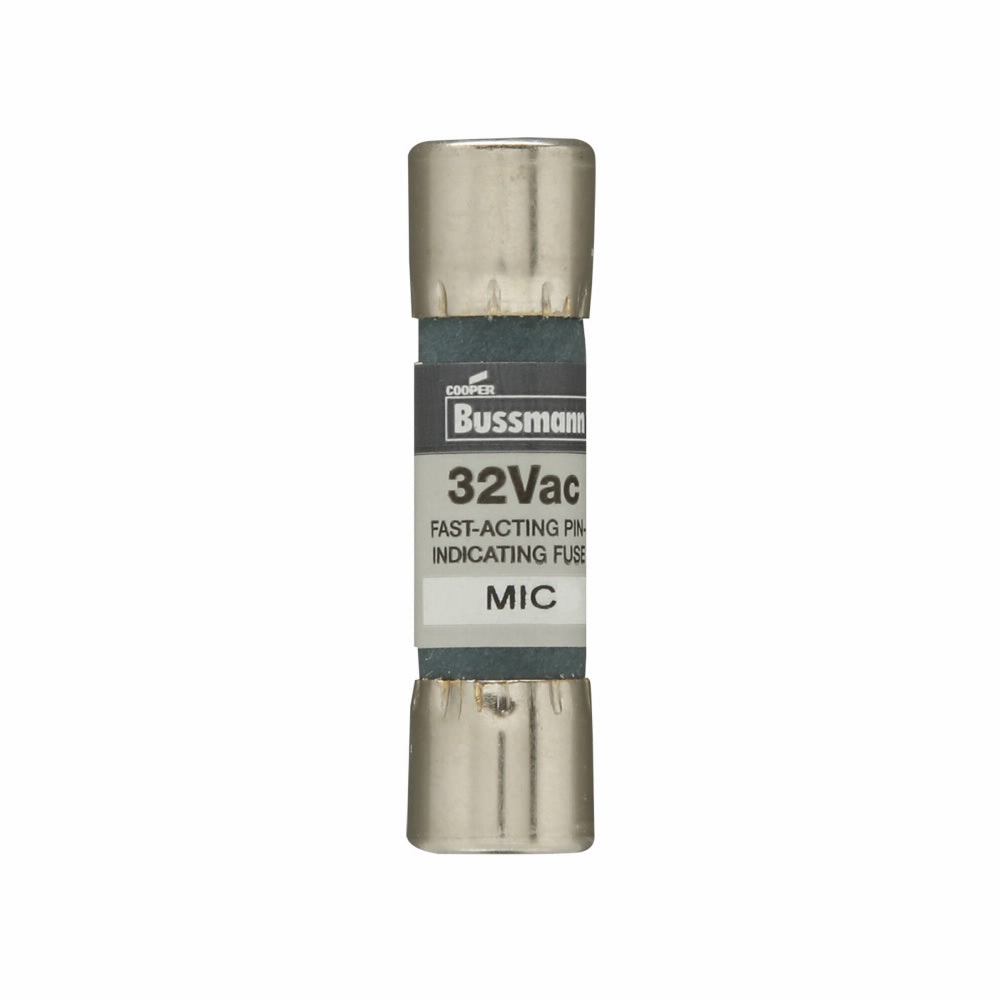MIC-10 Cooper Bussmann MIC Series Low Voltage Fuse
 250V  10A Fuse - Essential Electric Supply