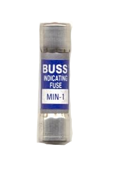 Cooper Bussmann MIN-1 Fuse | 250V 1A 35kA MIC Series