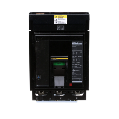 Square D MJA36300 Molded Case Circuit Breaker | 600V 300A 3P 65kA@480V I-Line Plug-In Powerpact MJA