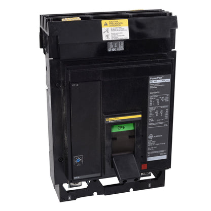 Square D MJA36450 Circuit Breaker | 600V 450A 3P 65kA@480V Panel Mount Powerpact