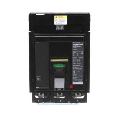 Square D MJA36600 Molded Case Circuit Breaker | 600V 600A 3P 65kA@480V Powerpact