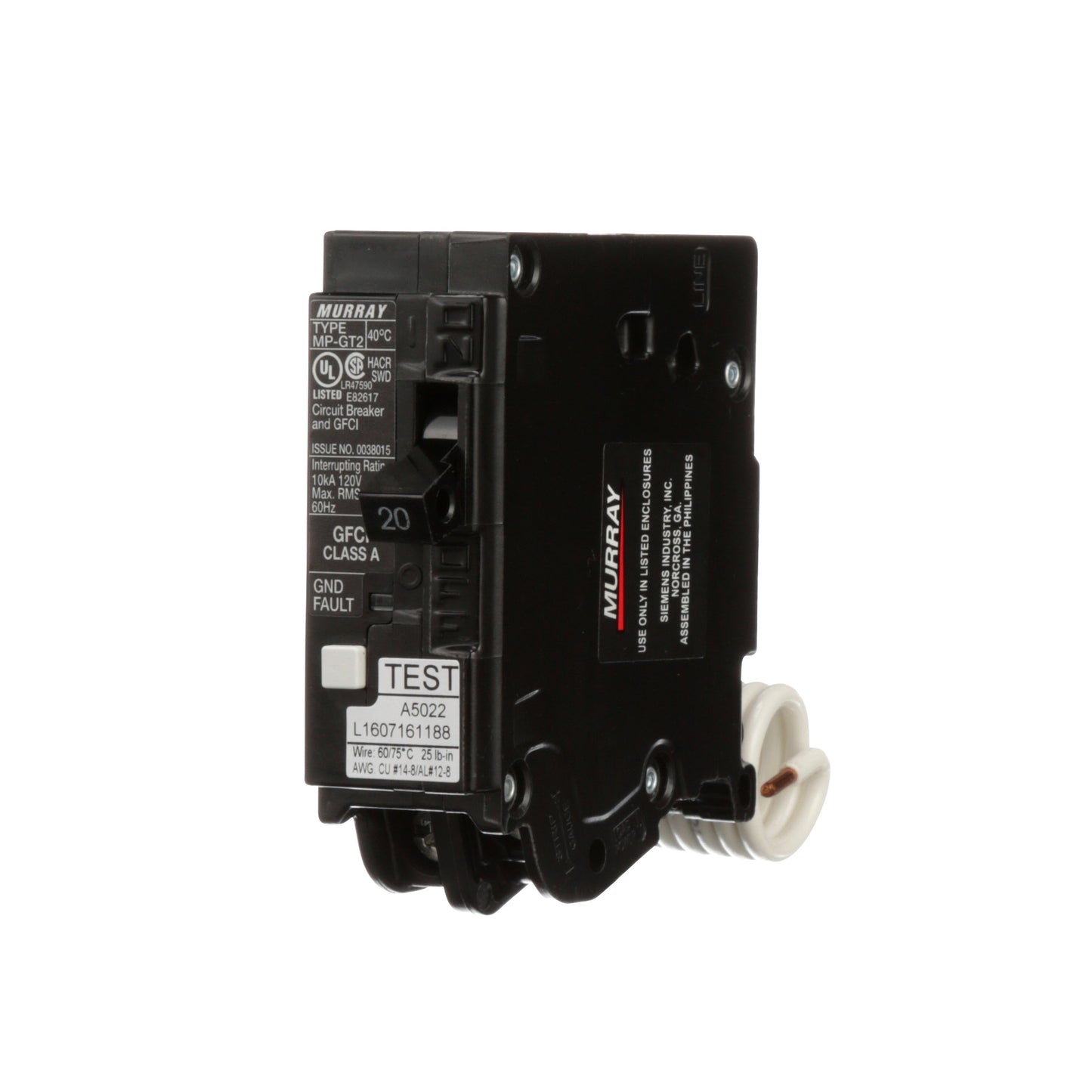 Murray MP120GFA | Type MP MP-GT2 120V 20A