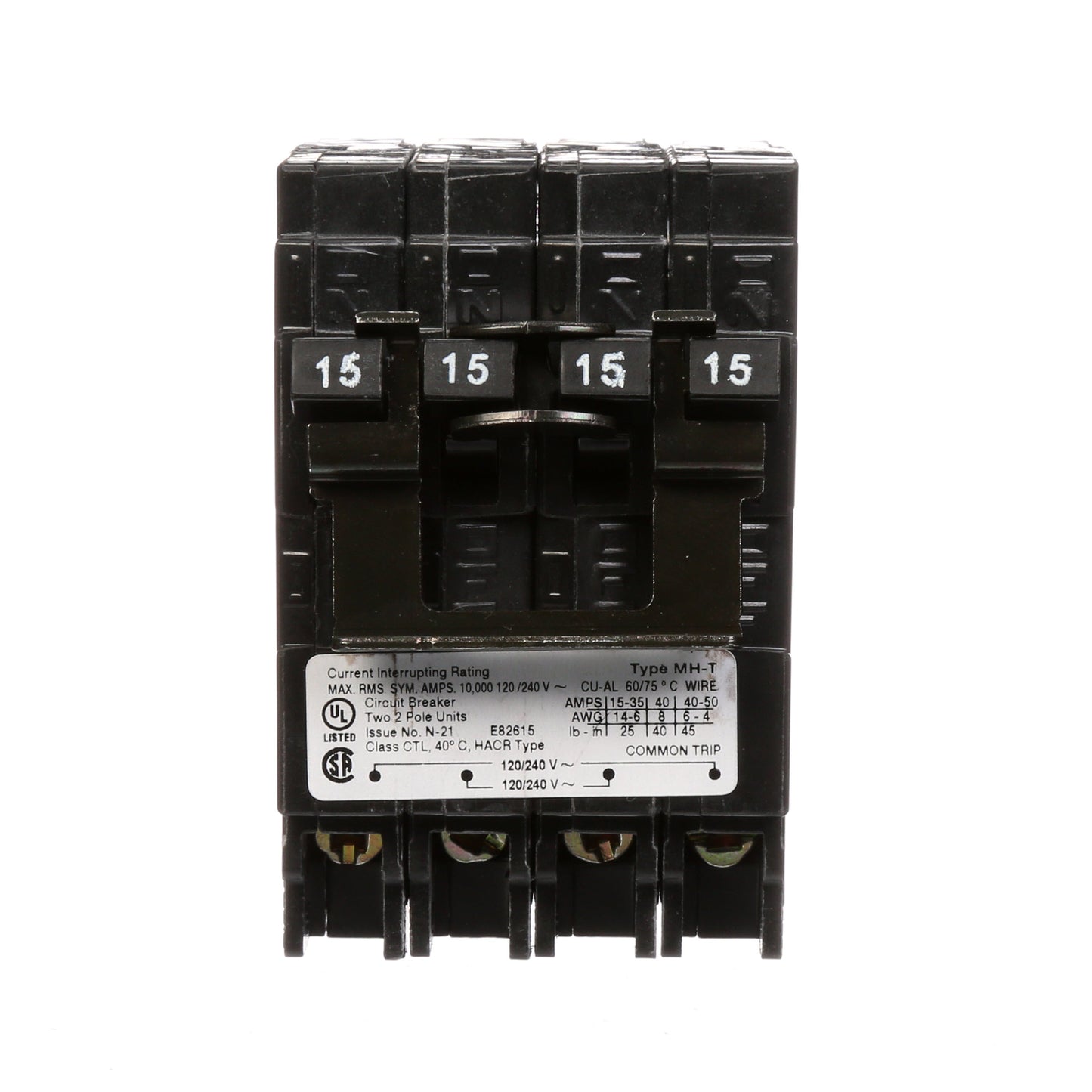 Murray MP215215CT2 Circuit Breaker | MP Series MP-T 240V 15A