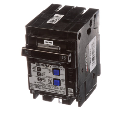 Murray MP215AFC Circuit Breaker | 240V 15A 2P 22kA@240V Plug-In MP Series