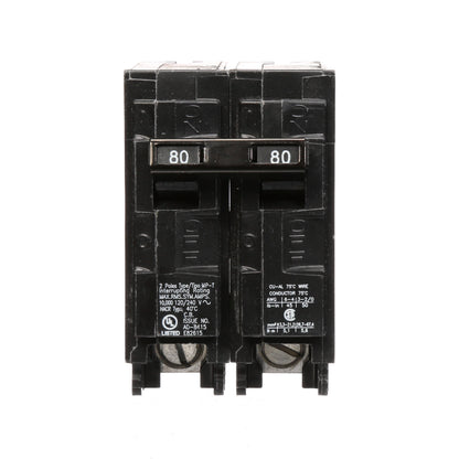 Murray MP280 Molded Case Circuit Breaker | 240V 80A 2P 10kA@240V Plug-In MP Series