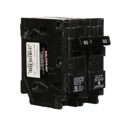 Murray MP280 Molded Case Circuit Breaker | 240V 80A 2P 10kA@240V Plug-In MP Series