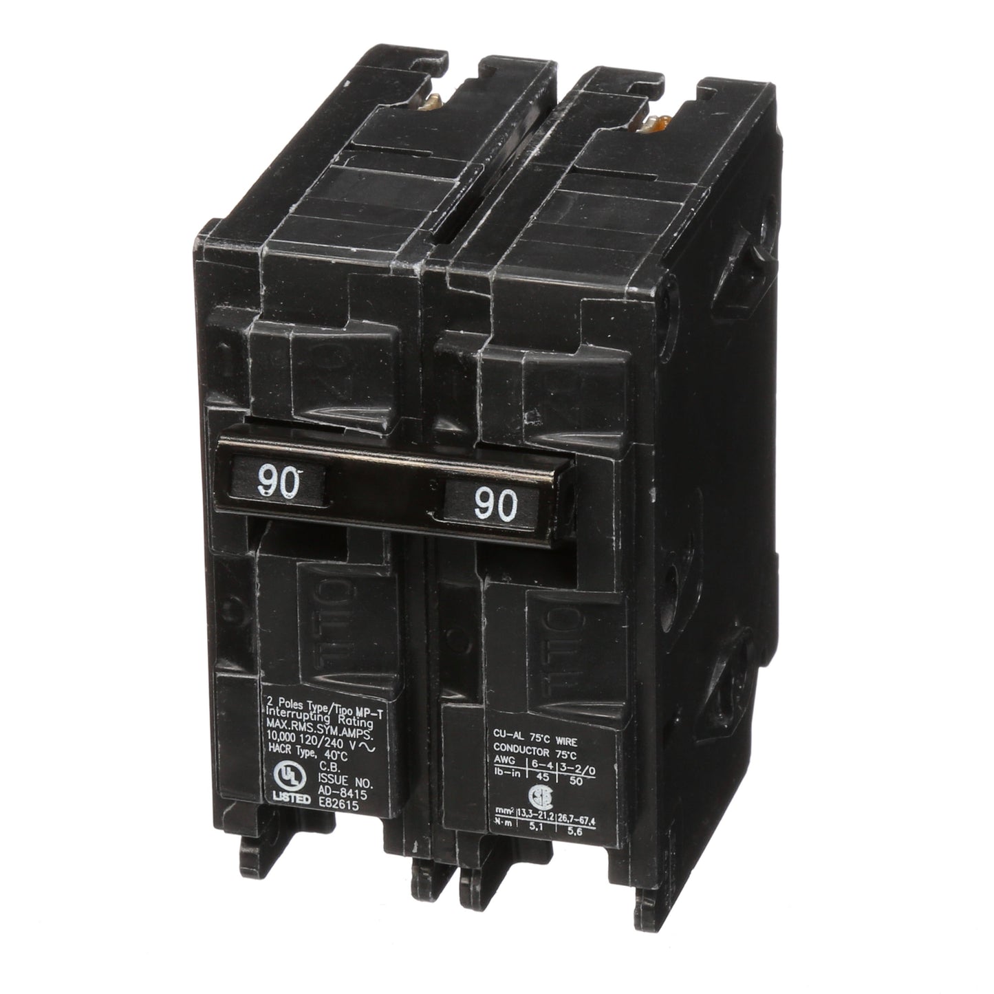 Murray MP290 Circuit Breaker | 240V 90A 2P 10kA@240V Plug-In MP Series