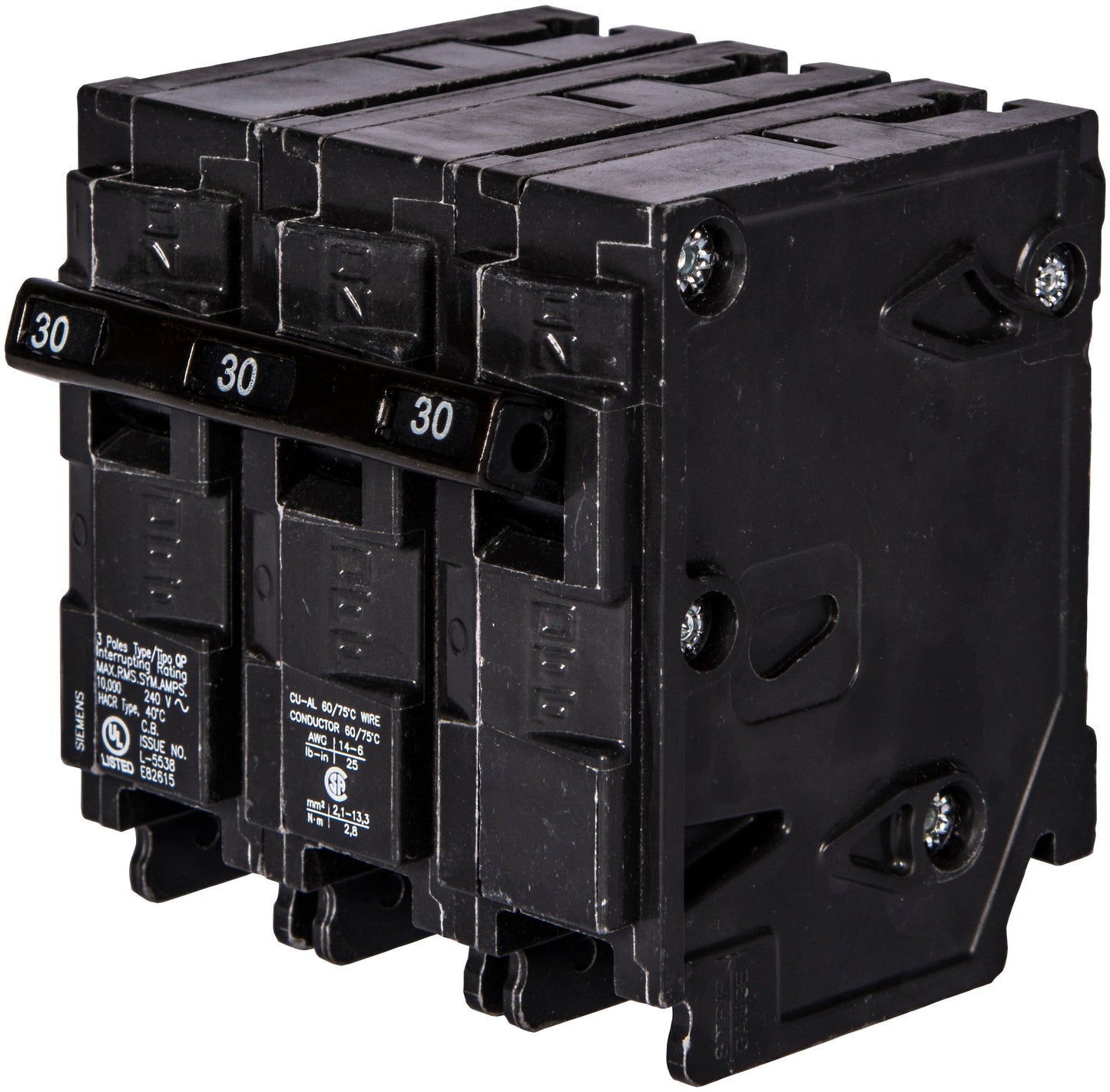 Murray MP330 Circuit Breaker | 240V 30A 3P 10kA@240V Plug-In MP Series