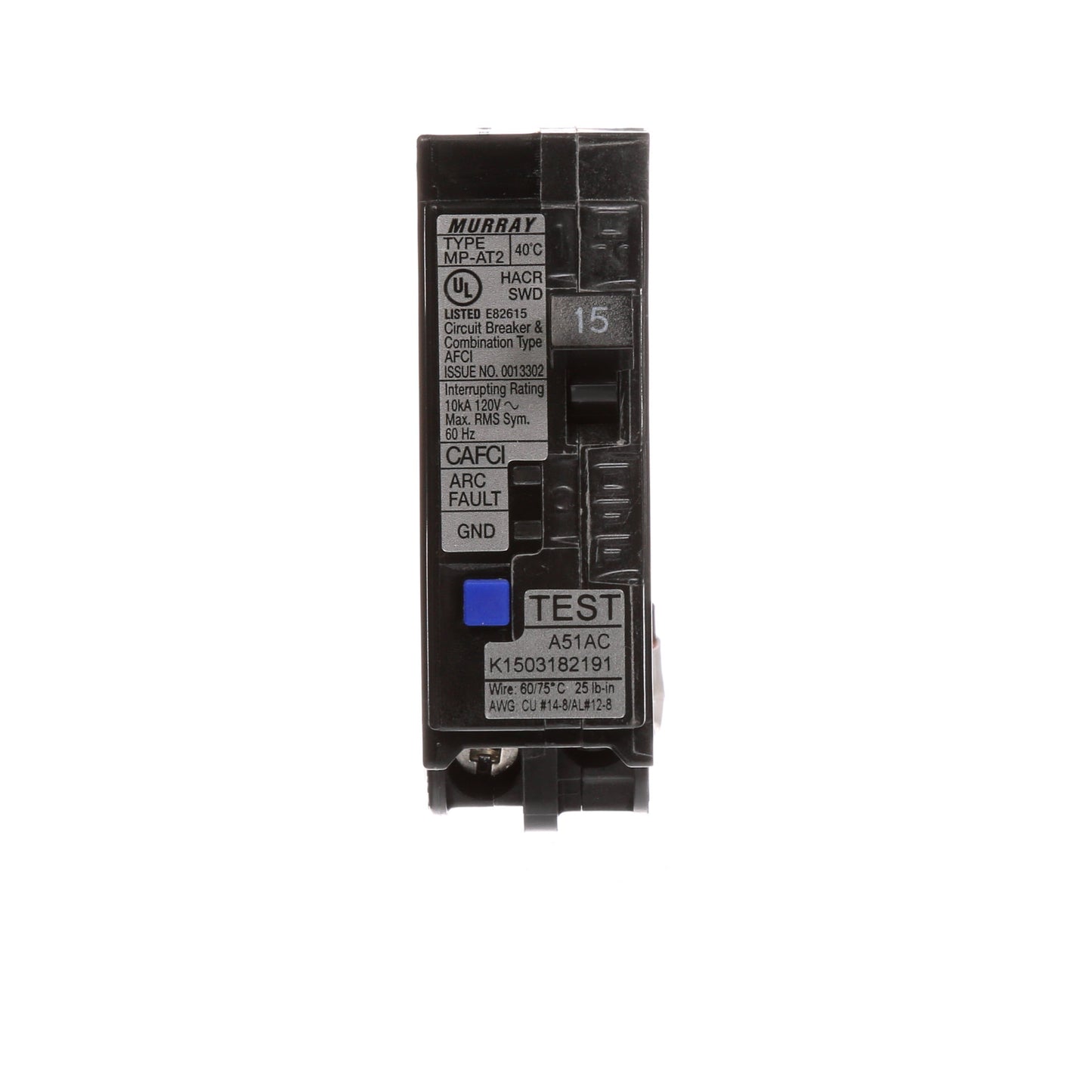 Murray MPA115AFC Circuit Breaker | MP Series MP-AT 120V 15A