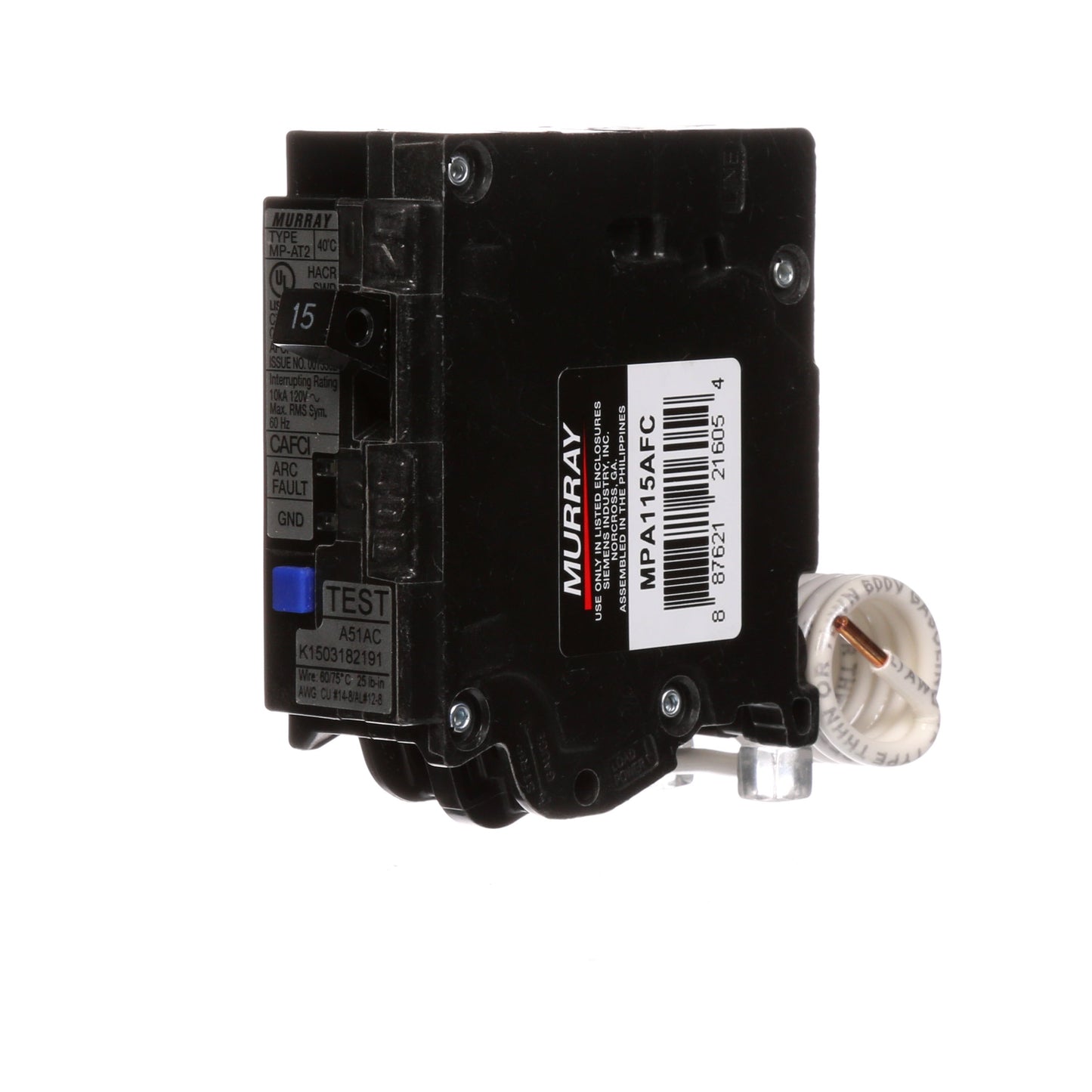 Murray MPA115AFC Circuit Breaker | MP Series MP-AT 120V 15A
