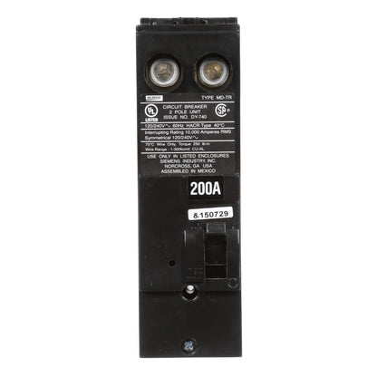 Siemens MPD2200R Circuit Breaker | MD Series MD-T 240V 200A