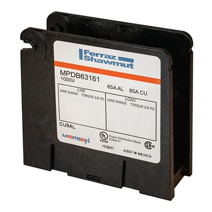 Mersen MPDB63161 Terminal Blocks | 600V MPDB