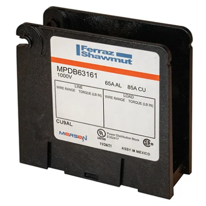 Mersen MPDB63161 Terminal Blocks | 600 VAC MPDB