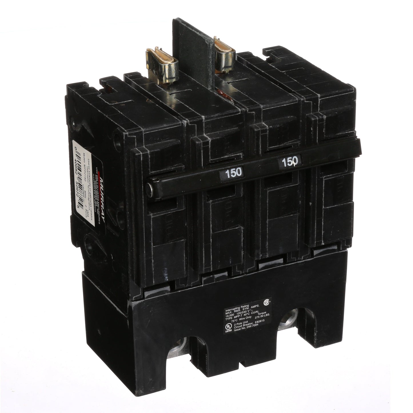 Murray MPP2150 Molded Case Circuit Breaker | 240V 150A 10kA@240V Plug-In MPP Series