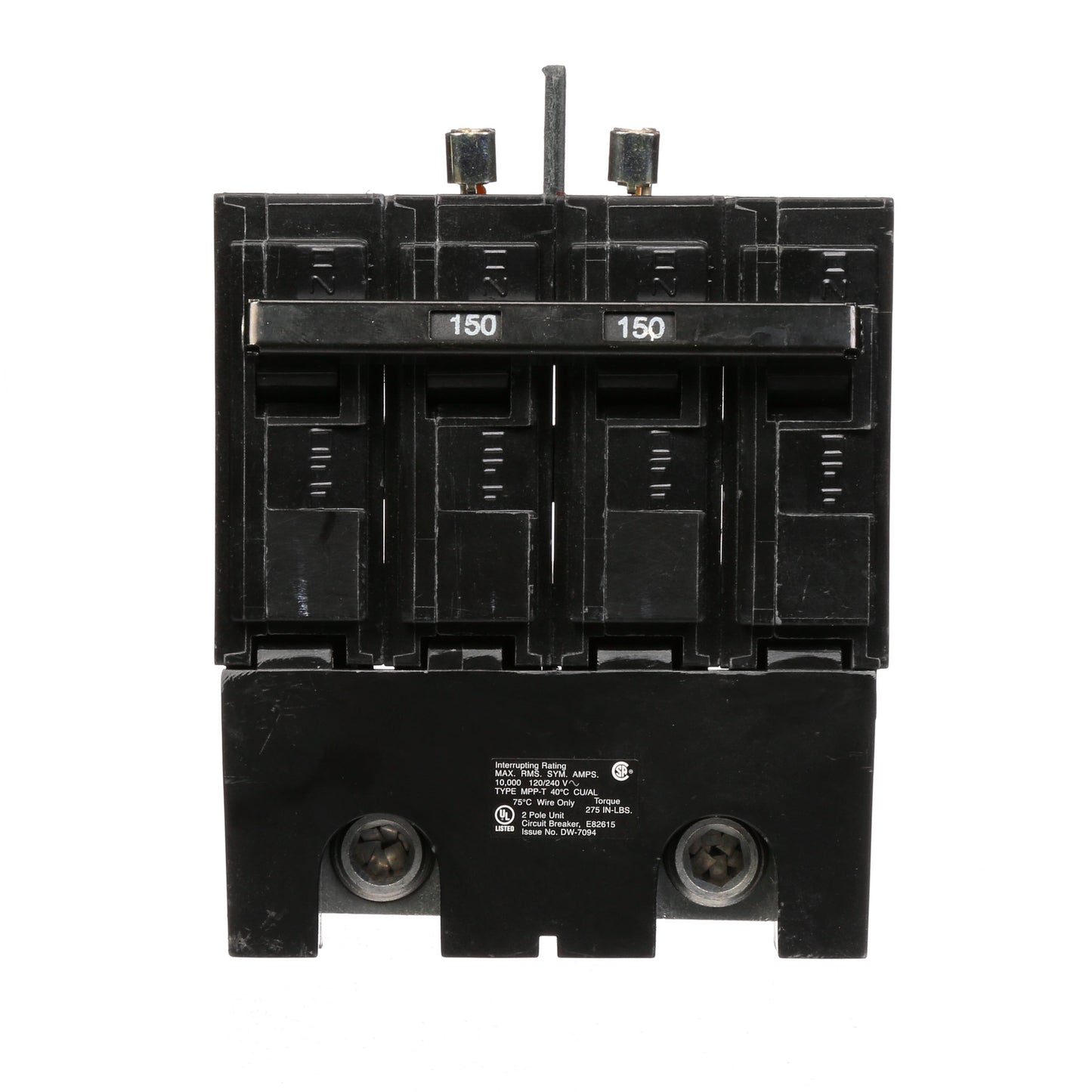 Murray MPP2150 Molded Case Circuit Breaker | 240V 150A 10kA@240V Plug-In MPP Series