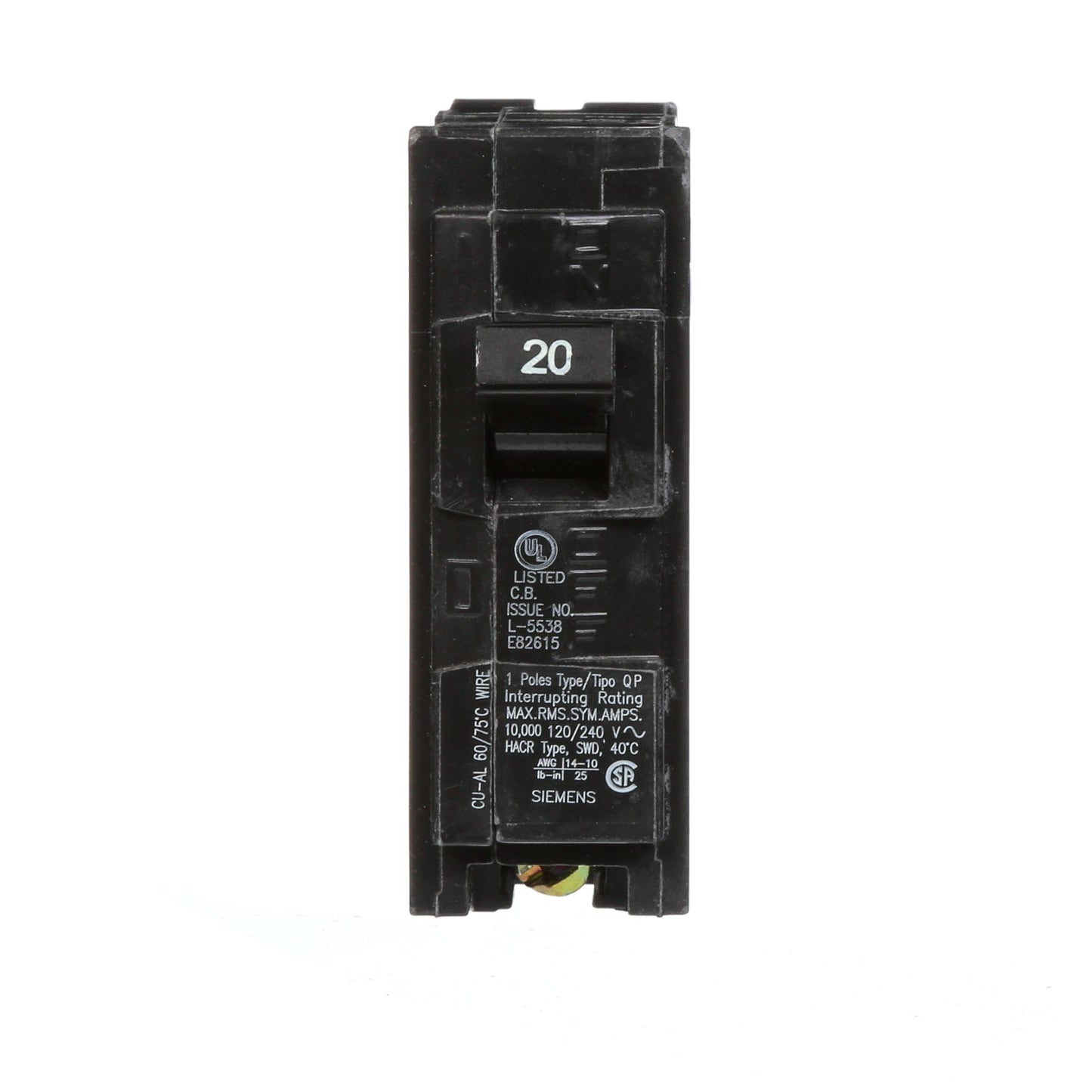 Murray MQ120 Circuit Breaker | MSQ Series MSQ 120V 20A