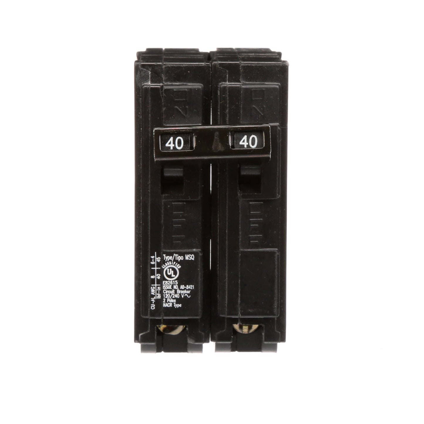 MQ240 Circuit Breaker | MSQ Series MSQ 240V 40A