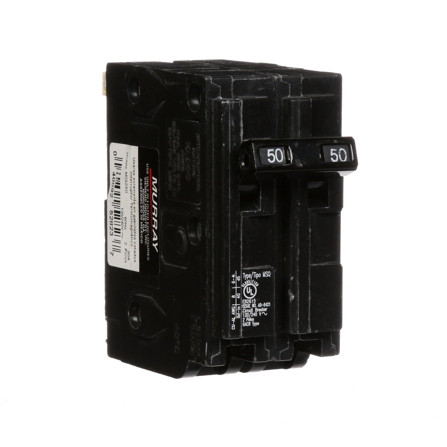 Siemens MQ250 Circuit Breaker | MSQ Series MSQ 240V 50A