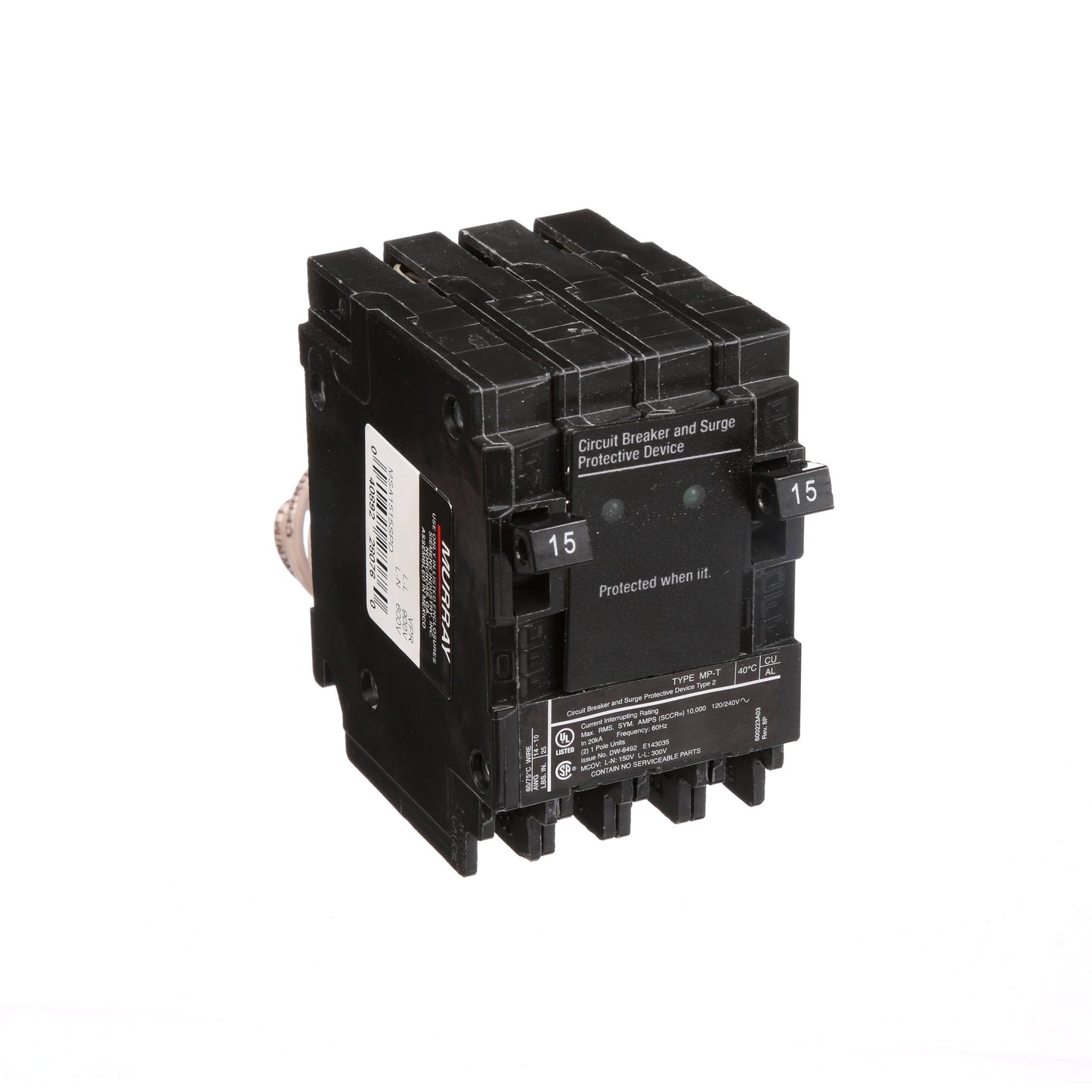 Murray MSA1515SPD Circuit Breaker | Surge Protection MSA Series
