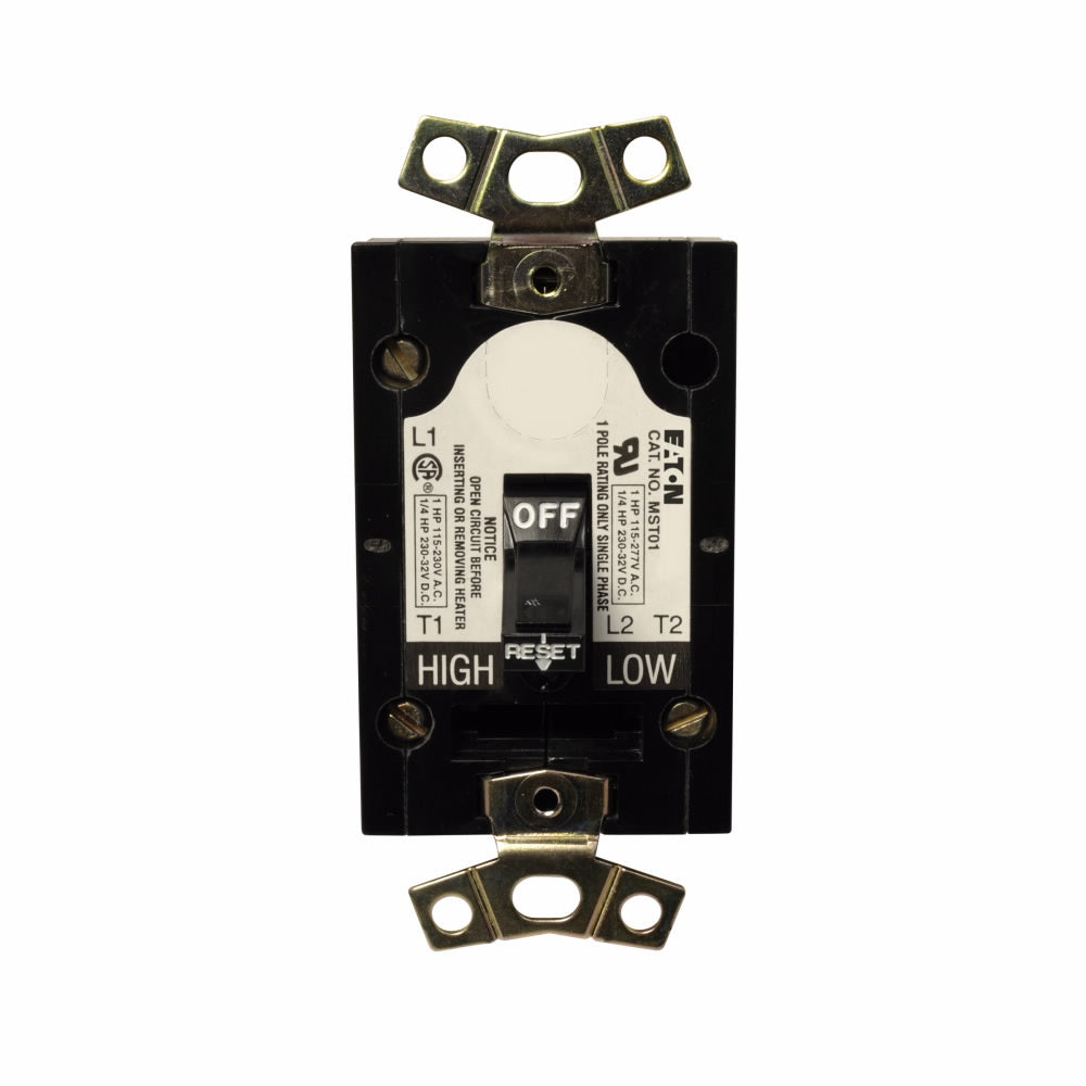MST01AH - Eaton  9V 6A 3 pole circuit breaker - Essential Electric Supply