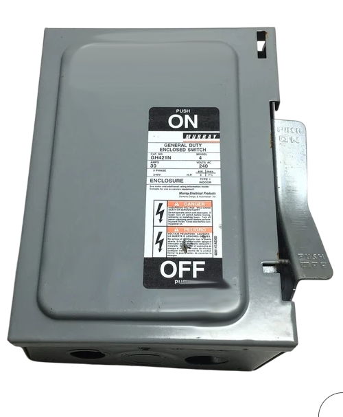 Murray GH426N Disconnect Switch | 240V 600A 3P Fusible G Series