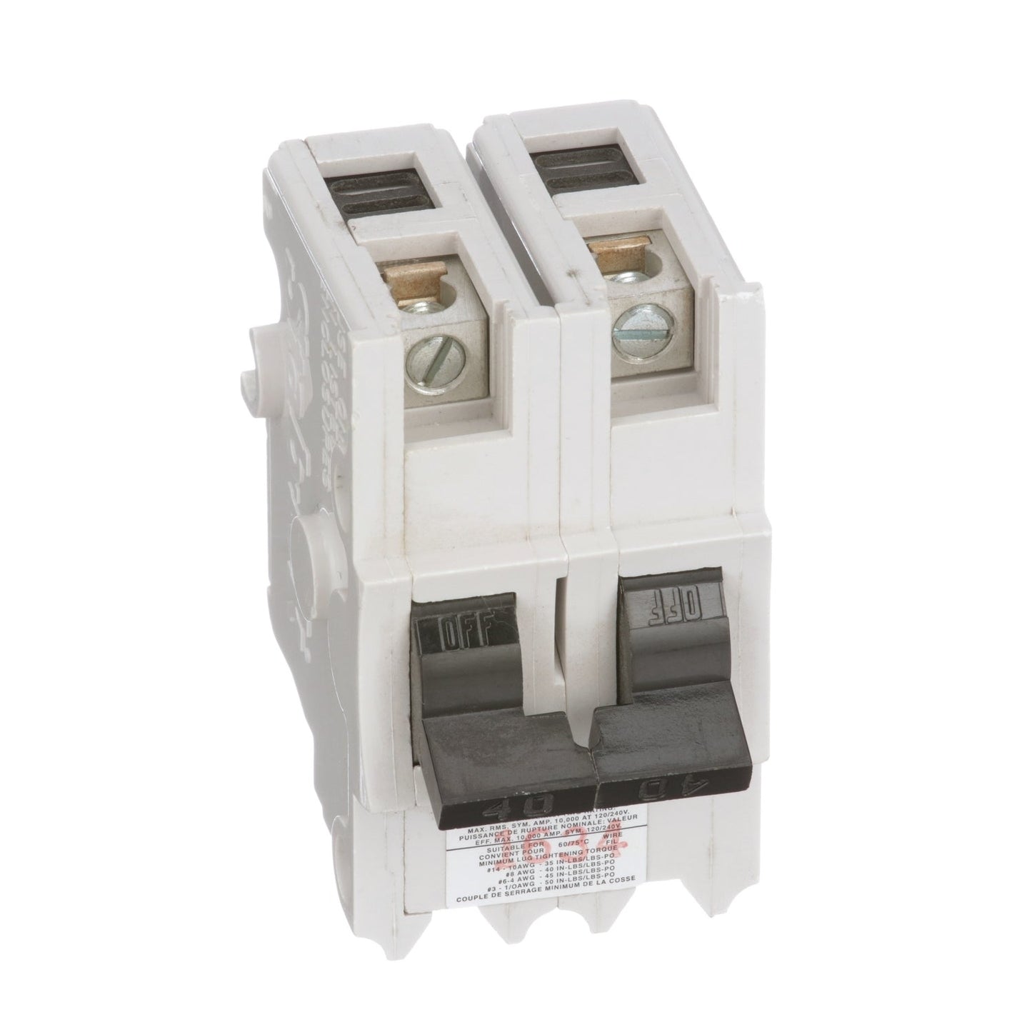 NA15AFI - Federal Pioneer Plug-In 120V 15A 1 pole circuit breaker 10kA@120V - Essential Electric Supply