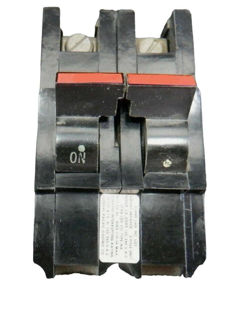 Federal Pacific 230 Circuit Breaker | 240V 30A 2P 10kA@240V Stab-Lok