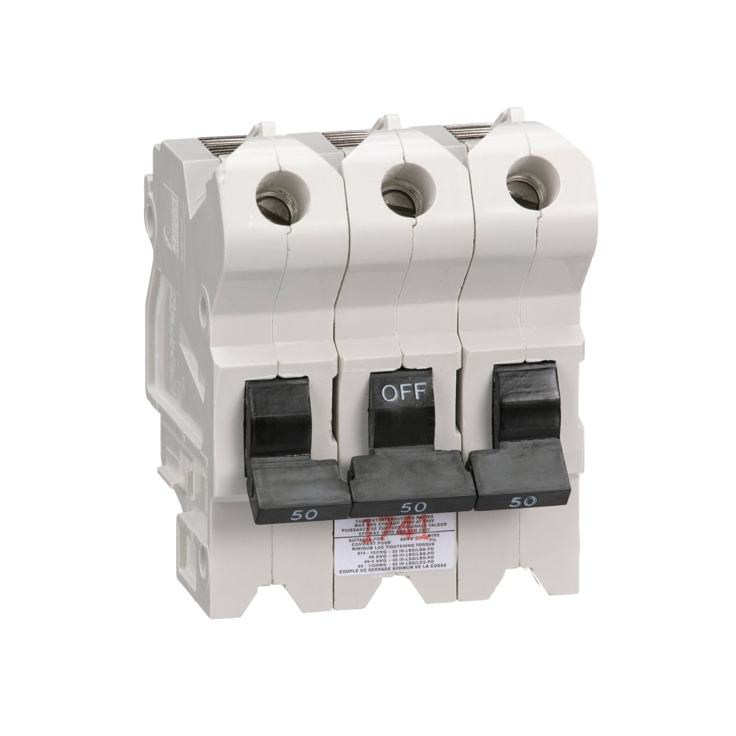 NA3P60 - Federal Pioneer Plug-In 240V 60A 3 pole circuit breaker 10kA@240V - Essential Electric Supply