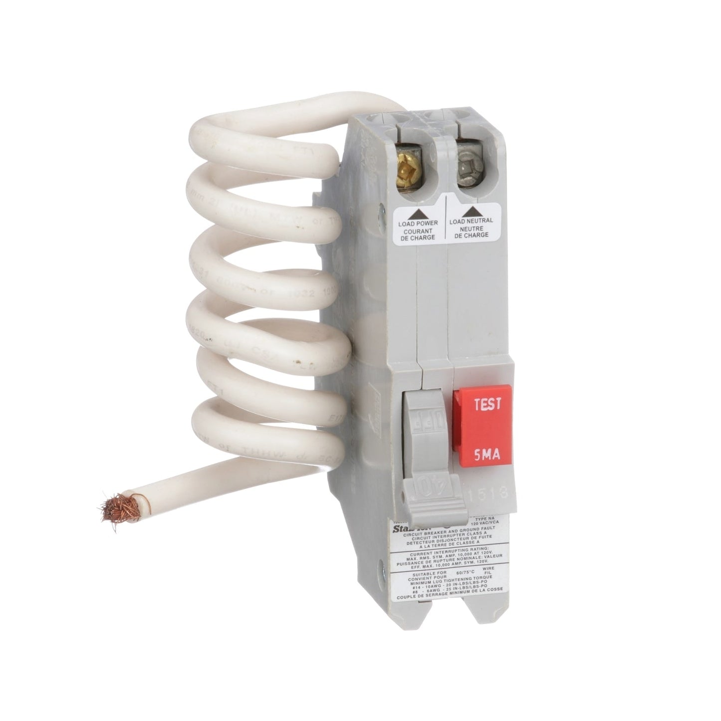 NAGF40 - Federal Pioneer Plug-In 120V 40A 1 pole circuit breaker 10kA@120V - Essential Electric Supply