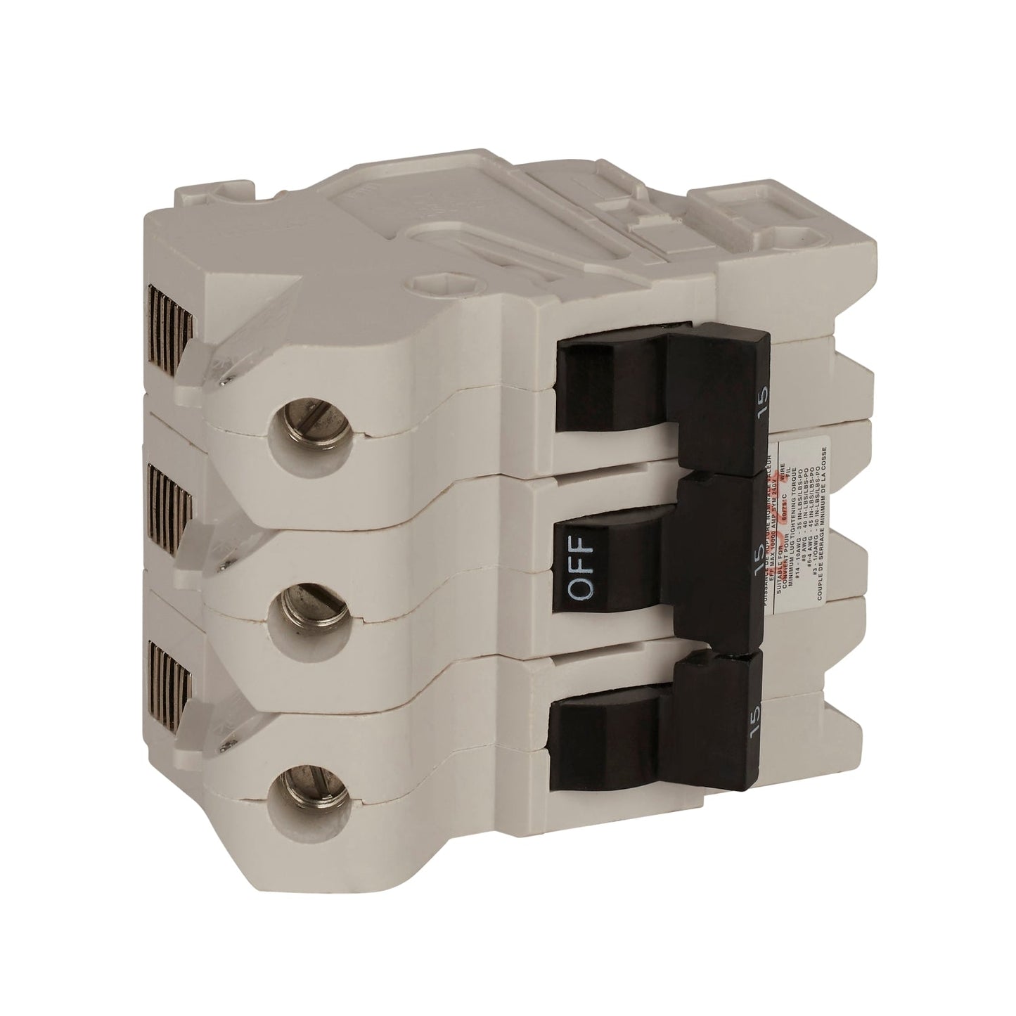 NB3P50 - Federal Pioneer Bolt-On 240V 50A 3 pole circuit breaker 10kA@240V - Essential Electric Supply