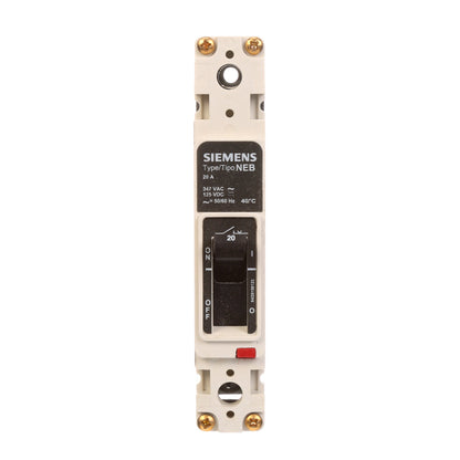 Siemens NEB1B020B Circuit Breaker | 277V 20A 1P 35kA@277V Bolt-On NEB Series