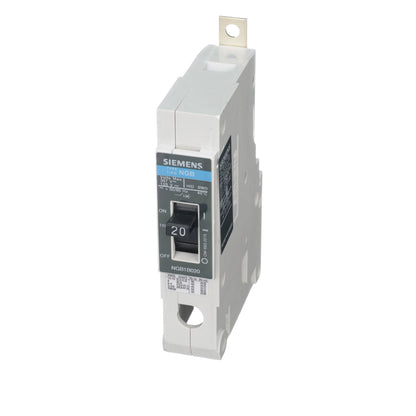 Siemens NGB1B020V Circuit Breaker | 347V 20A 1P 25kA@277V Bolt-On VL Series