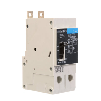 Siemens NGB2B125V Circuit Breaker | 600V 125A 2P 25kA@480V Bolt-On VL Series