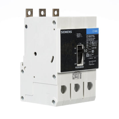 Siemens NGB3B050 Molded Case Circuit Breaker | 600V 50A 3P 25kA@480V Bolt-On VL Series