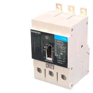 NGB3B080V Siemens Molded Case Circuit Breaker VL Series 80A 600V - Essential Electric Supply