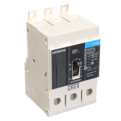 Siemens NGB3B090V Circuit Breaker | 600V 90A 3P 25kA@480V Bolt-On VL Series