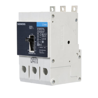 Siemens NGB3B110V Circuit Breaker | 600V 110A 3P 25kA@480V Bolt-On VL Series
