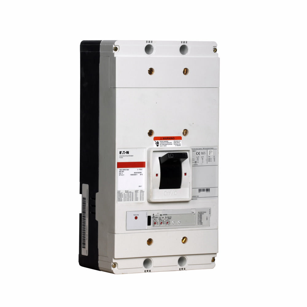 Cutler Hammer NGH312032EC Molded Case Circuit Breaker | 600V 1200A 3P 65kA@480V Bolt-On Series G