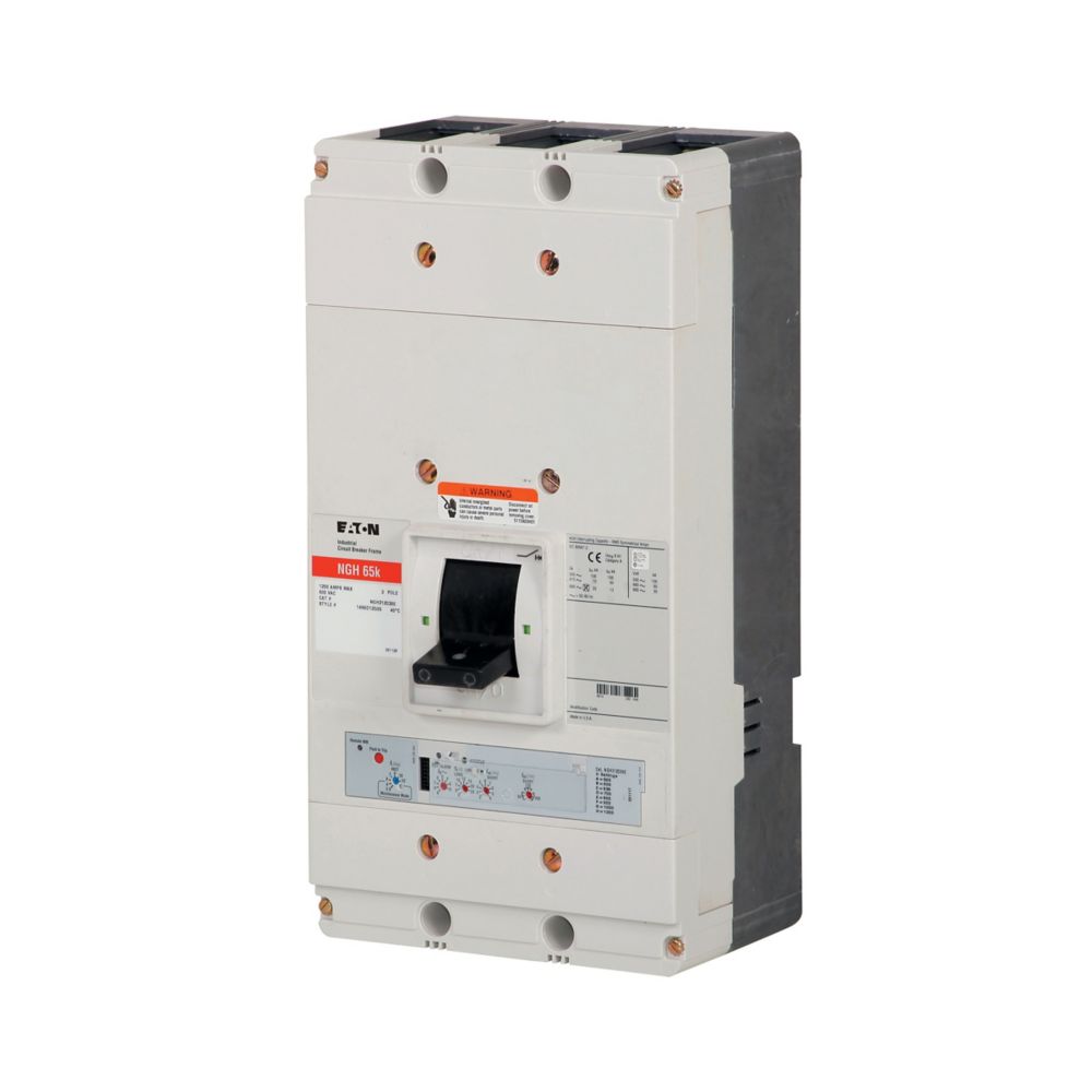 Eaton NGH312038EC Circuit Breaker | 600V 1200A 3P 65kA@480V Bolt-On