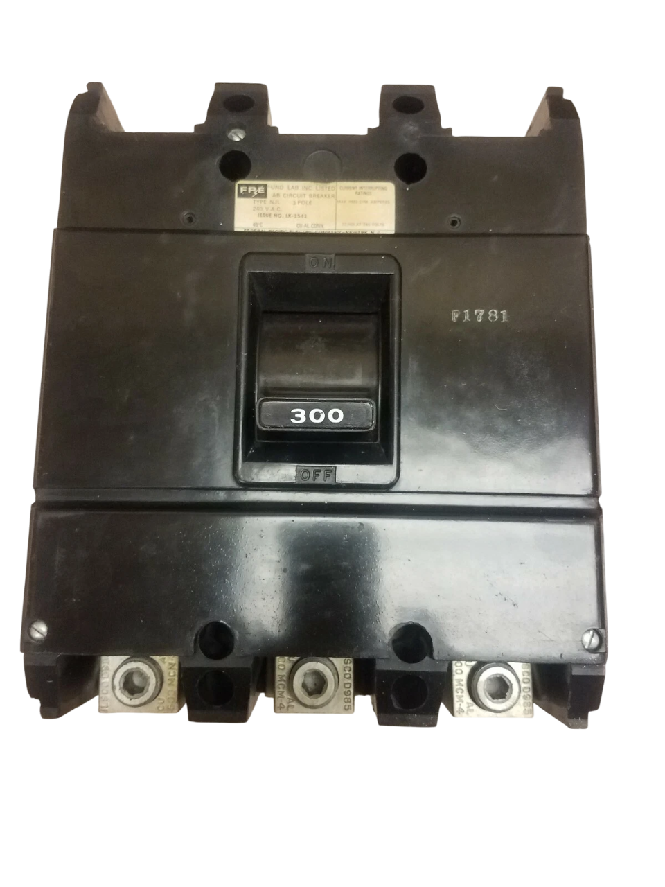 NULL NJL431300 Molded Case Circuit Breaker