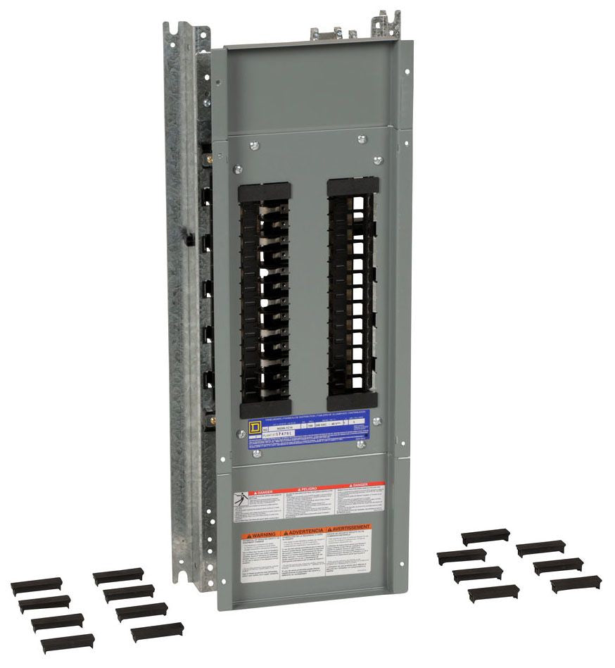 Square D NQ30L1C14 Panelboard Interior | 100A 30-Pole 1-Phase 240VAC 48VDC Copper Bus NQ Series