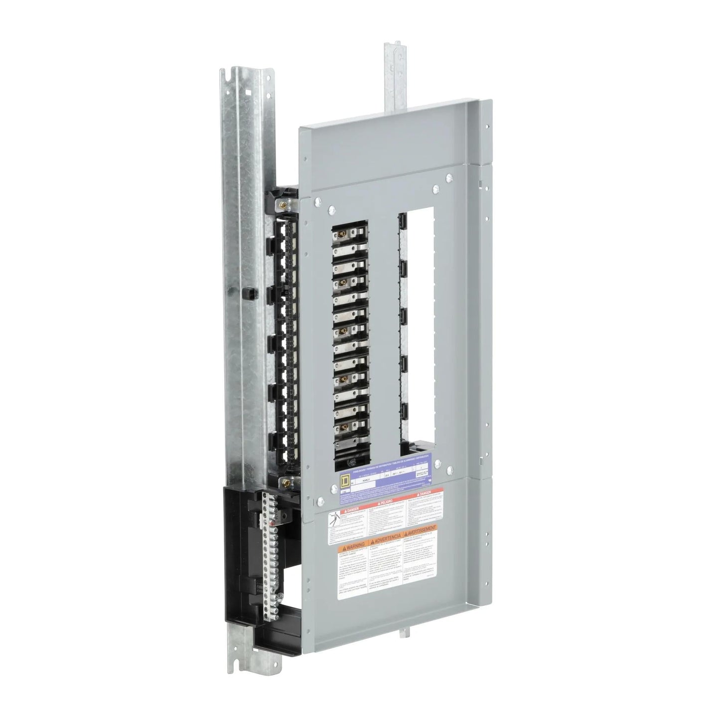Square D NQ430L2C Panelboard Interior | Main Lugs 225A 30-Pole 3-Phase 4-Wire 240VAC/48VDC NQ Series