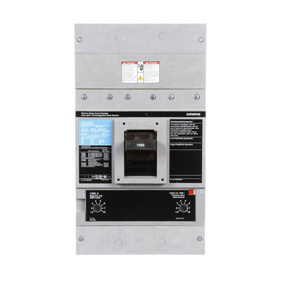 Siemens NXD62B100 Circuit Breaker | 600V 1000A 2P 50kA@480V Bolt-On Sentron Series