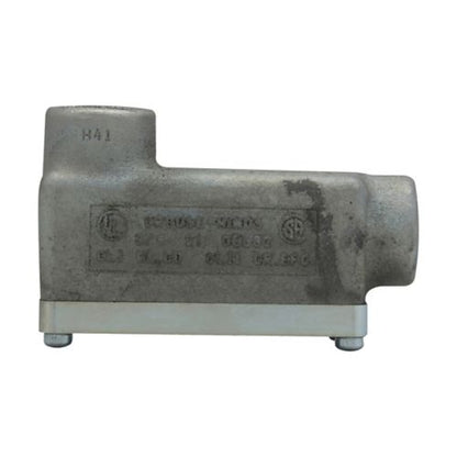 Crouse-Hinds OELB1 Conduit Outlet Body | LB Shape 1/2" Hub Feraloy Iron Alloy OE Series