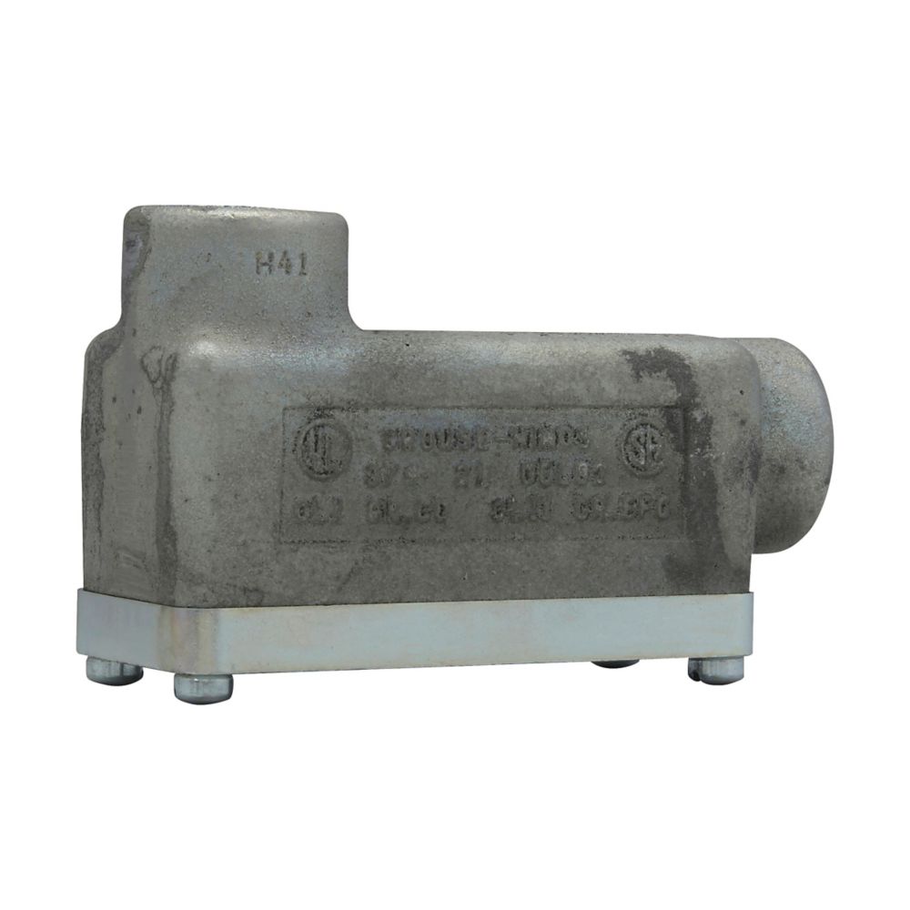 Crouse-Hinds OELB1 Conduit Outlet Body | LB Shape 1/2" Hub Feraloy Iron Alloy OE Series