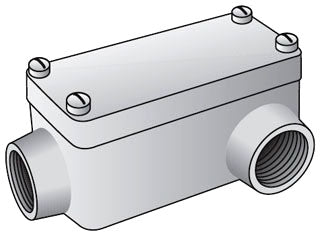 OZ/Gedney OELL50 Conduit Outlet Body Aluminum/Malleable Iron Form 7