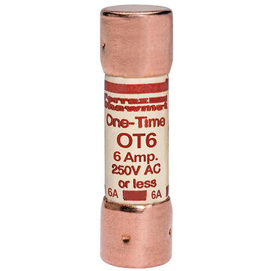 Hubbell OT6 Fuse | OT Series OT 250V 6A