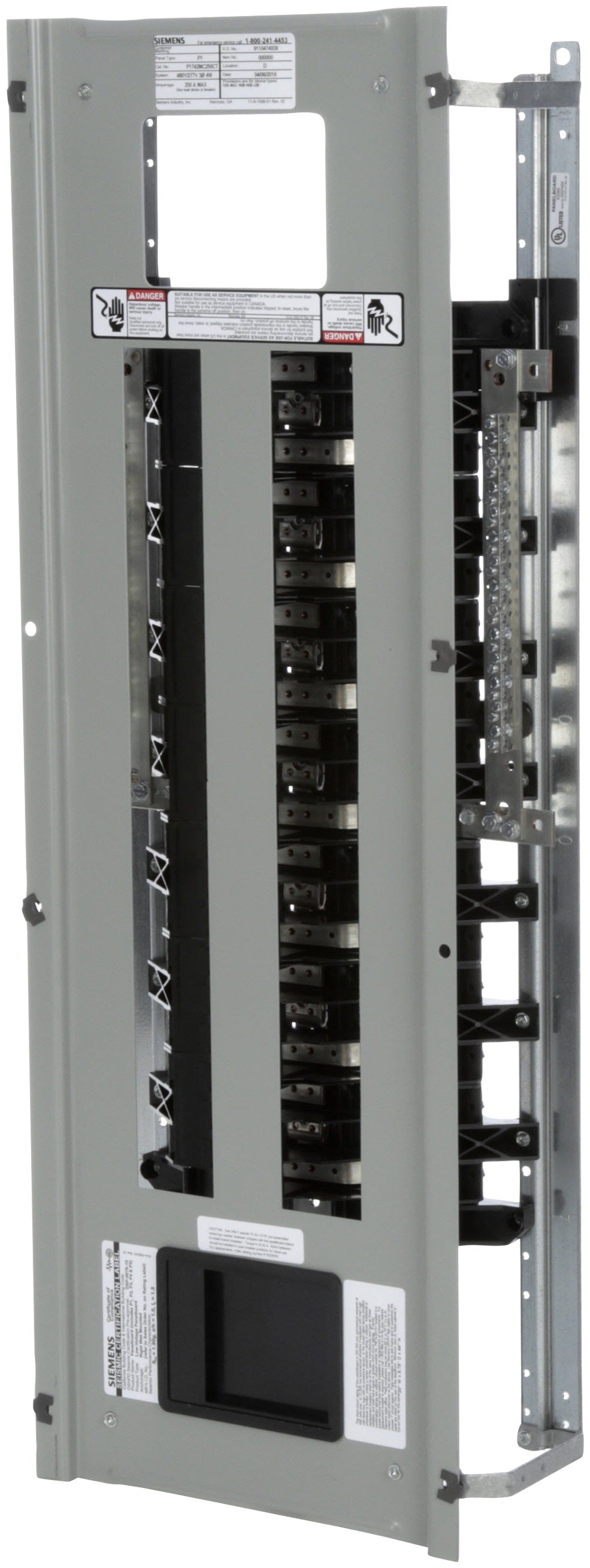 Siemens P1742MC250CT Panelboard Lighting & Distribution Section